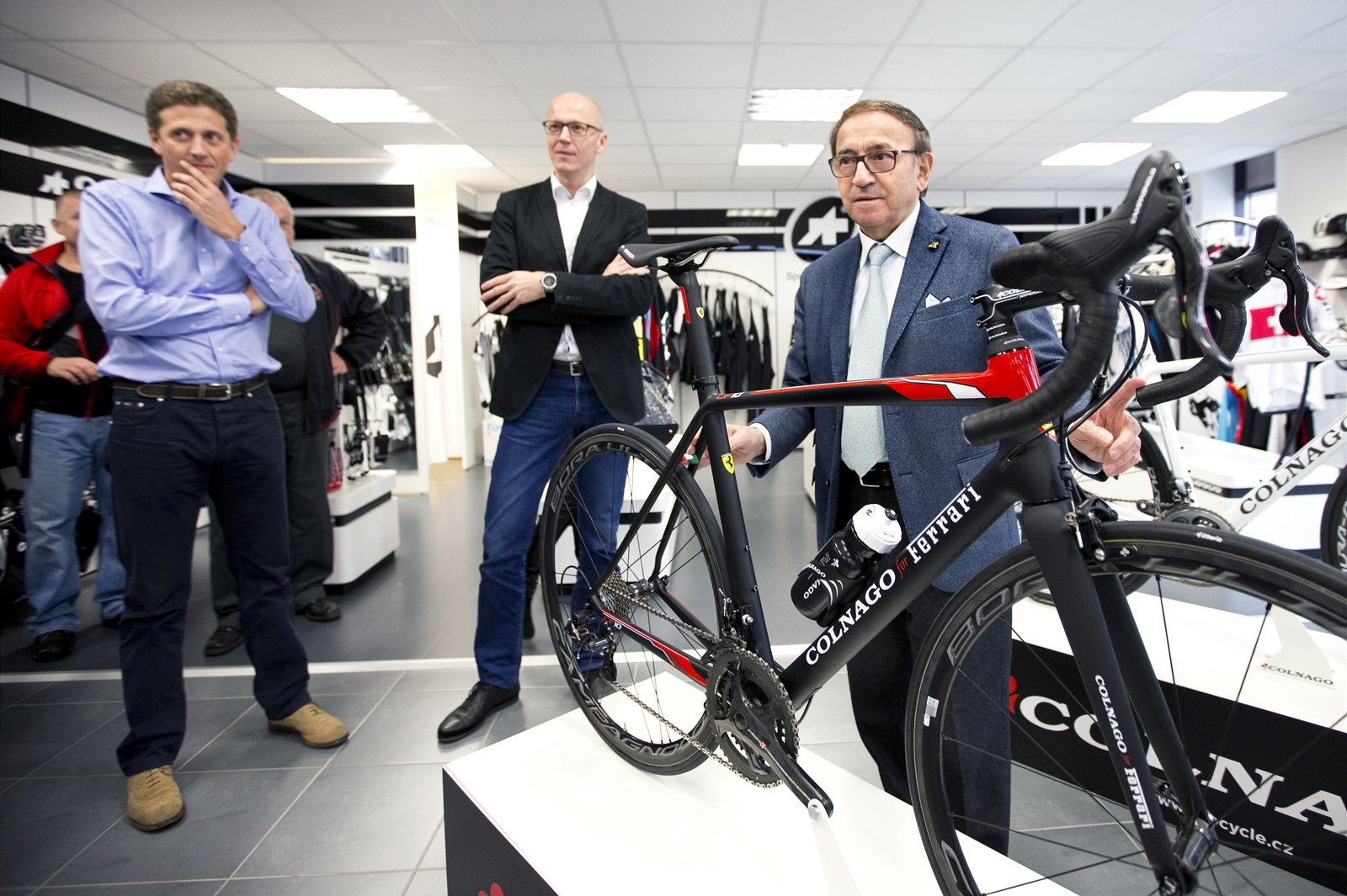 Ernesto Colnago - portrét